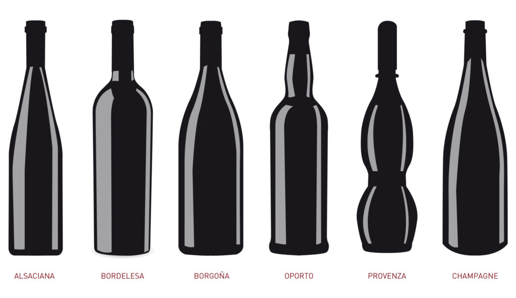 Wine bottle shape